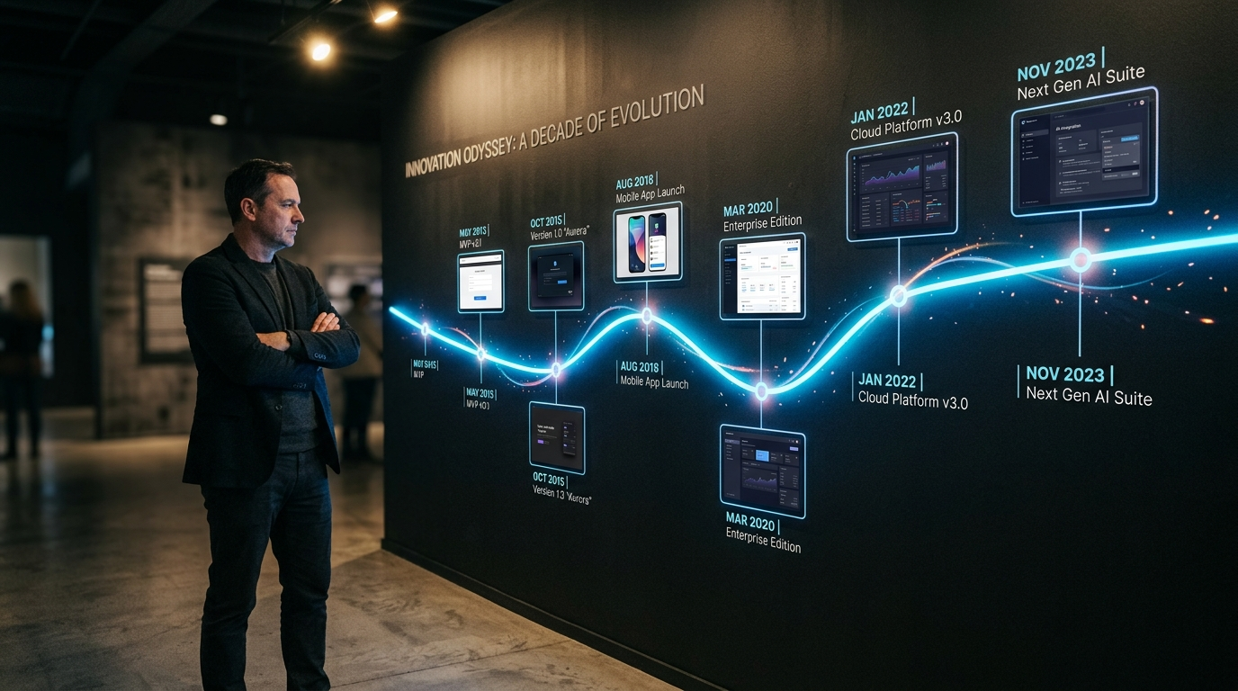 Magnifying glass over laptop screen revealing code highlights and analysis